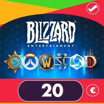 Blizzard Battle.net (EU) Gift Card 20 EUR