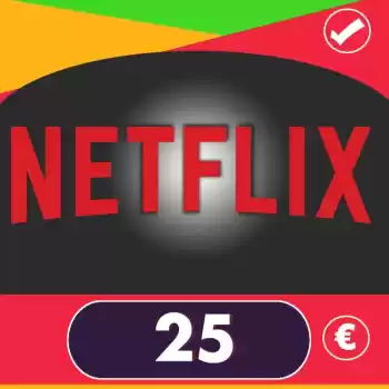 Carte Netflix - 25€ FR Europe