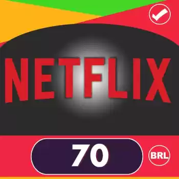 Cartão Netflix 70 Reais