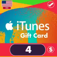 Apple İtunes Gift Card 4 Usd - İtunes Key - Unıted States