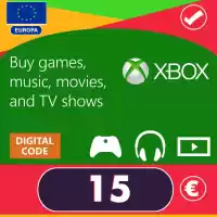 Xbox Live Gift Card 15 Eur - Xbox Live Key - Europe