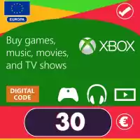 Xbox Live Gift Card 30 Eur - Xbox Live Key - Europe