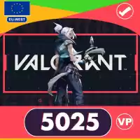 5025 Vp Valorant Points Eu-west Server Only
