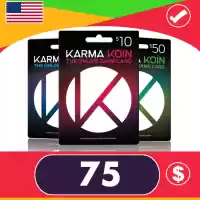 Karma Koin 75$