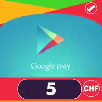 Google Play Gift Card 5 Chf Switzerland