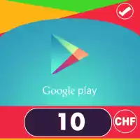 Google Play Gift Card 10 Chf Switzerland