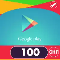Google Play Gift Card 100 Chf Switzerland
