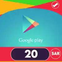 Google Play Gift Card 20 Sar Saudi Arabia
