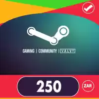 Steam Gift Card 250 Zar South Africa