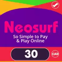 Neosurf 30 Cad Ca Gift Card