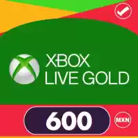 Xbox Live Gift Card 600 Mxn Mx
