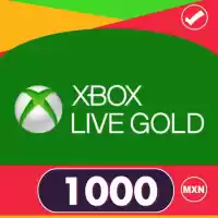 Xbox Live Gift Card 1000 Mxn Mx
