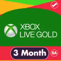 Xbox Live Gift Card 3 Month Sa