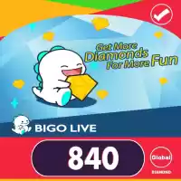 Bigo Live Gold 840 Diamond Gift Card Global