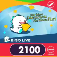 Bigo Live Gold 2100 Diamond Gift Card Global