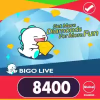 Bigo Live Gold 8400 Diamond Gift Card Global