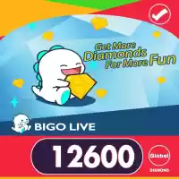 Bigo Live Gold 12600 Diamond Gift Card Global