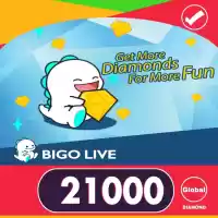 Bigo Live Gold 21000 Diamond Gift Card Global
