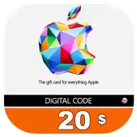 Apple iTunes Gift Card 20 USD - iTunes Key - UNITED STATES