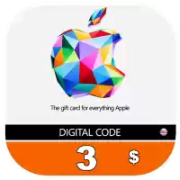 Apple iTunes Gift Card 3 USD - iTunes Key - UNITED STATES