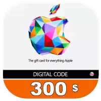 Apple İtunes Gift Card 300 Usd - İtunes Key - Unıted States