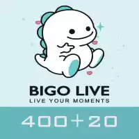 Bigo Live Gold Gift Card 400 + 20 Diamond Global