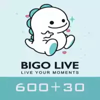 Bigo Live Gold Gift Card 600 + 30 Diamond Global