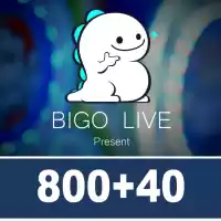 Bigo Live Gold Gift Card 800 + 40 Diamond Global