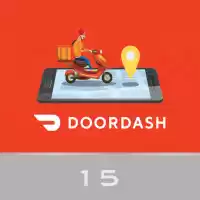 Doordash Gift Card 15 USD Us