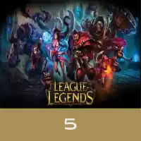 League Of Legends Gift Card 5 Eur - Eu West