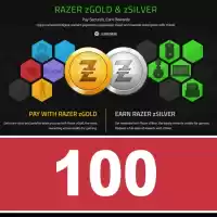 Razer Gold 100 EUR - Razer Key - EU Gift Card