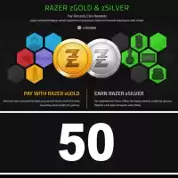 Razer Gold Gift Card 50 USD Key GLOBAL