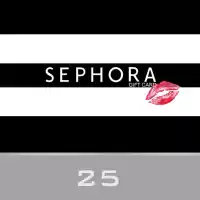 Sephora Gift Card 25 USD Us