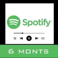 Spotify Gift Card 6 Months BE