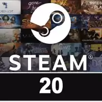 Steam Gift Card 20 Eur Europa