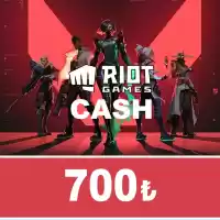 Valorant Gift Card 700 Try - Riot Key - Turkey