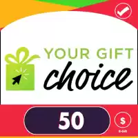 Your Gift Choice $50 Gift Card