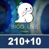 Bigo Live Gold Gift Card 200 + 10 Diamond Global