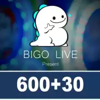 Bigo Live Gold Gift Card 600 + 30 Diamond Global