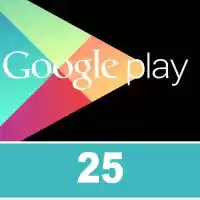 Google Play Gift Card 25 Usd Google Key United States