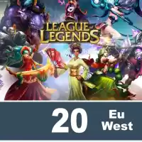 League Of Legends Gift Card 20 Eur - Eu West