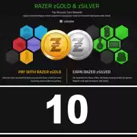 Razer Gold 10 Eur - Razer Key - Eu Gift Card