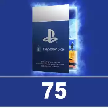 $75 Sony PlayStation Store Gift Card