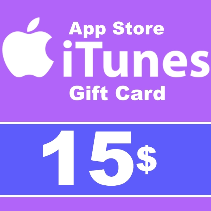 Apple Gift Card, App Store & iTunes, $15-$200, Shop