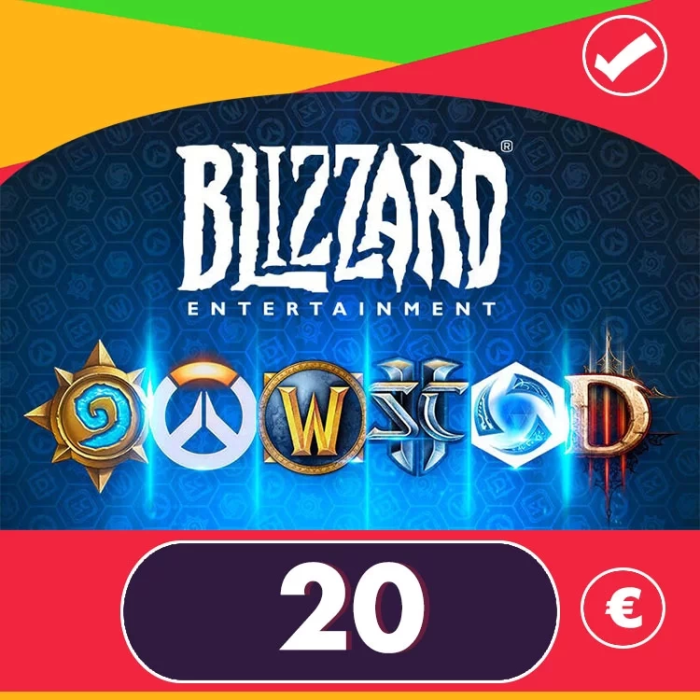 Blizzard Gift Card 20 EUR (EU) Buy