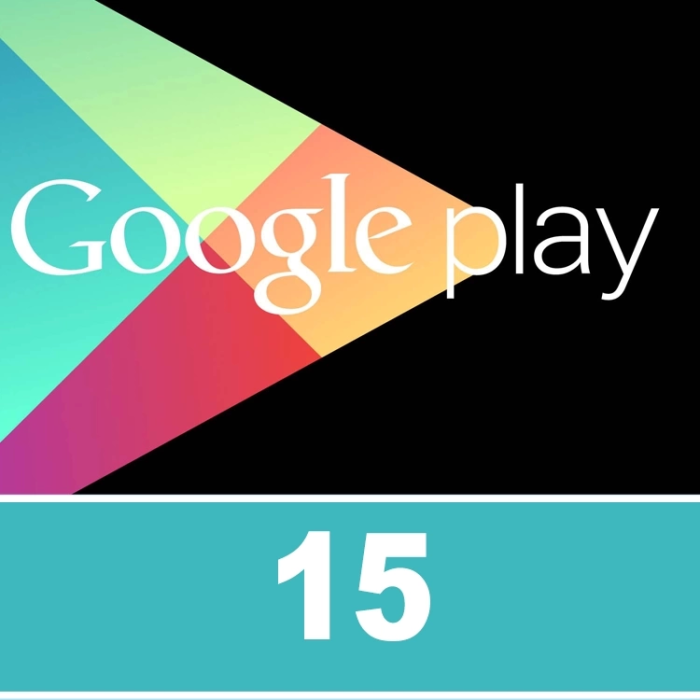 Google Play Gift Card 15 Eur Google Key Europa