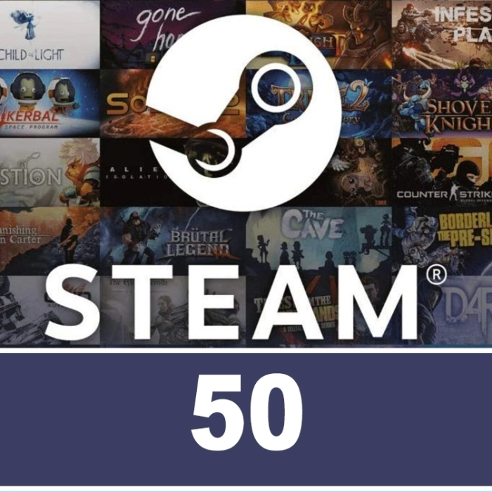 Gift Vouchers United States Steam United States Steam Card 50 USD - US store