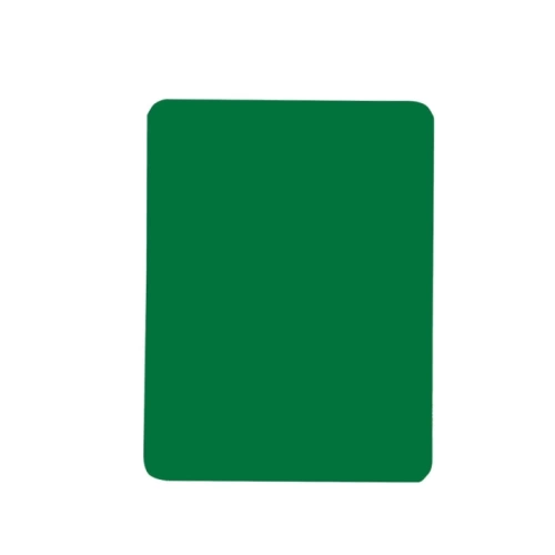 Green Card, Green Referee Card 11x8 cm