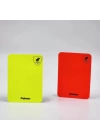 Personalized Yellow/Red Card-Text+Logo, Personalized Referee Cards