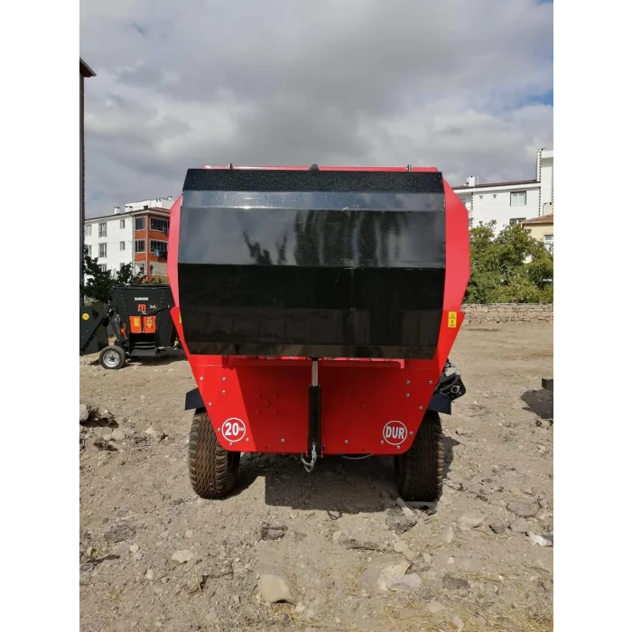 10 M3 YATAY ÇİFT HELEZONLU YEM KARMA MAKİNESİ